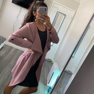 💗 Lightweight Pink Coat